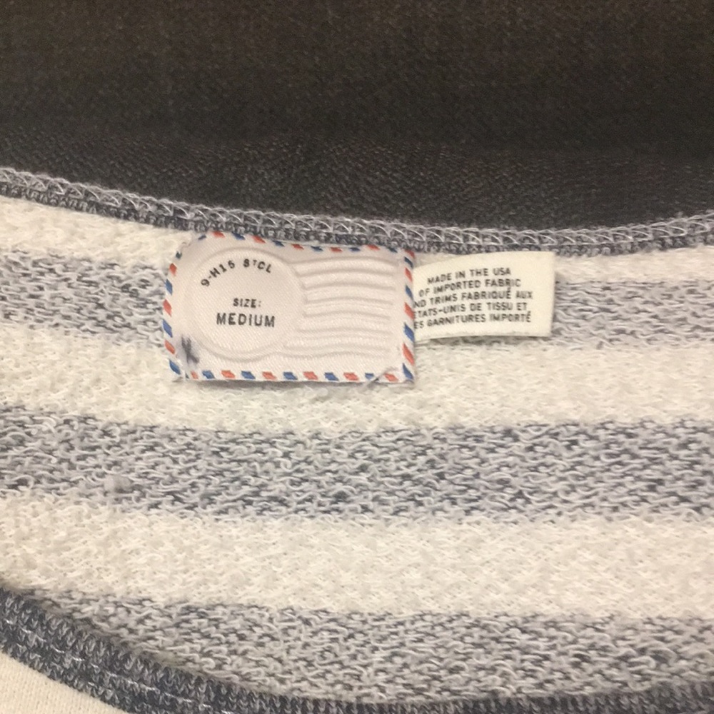 Anthropologie Two Pattern Blouse (Size Medium) - image 3